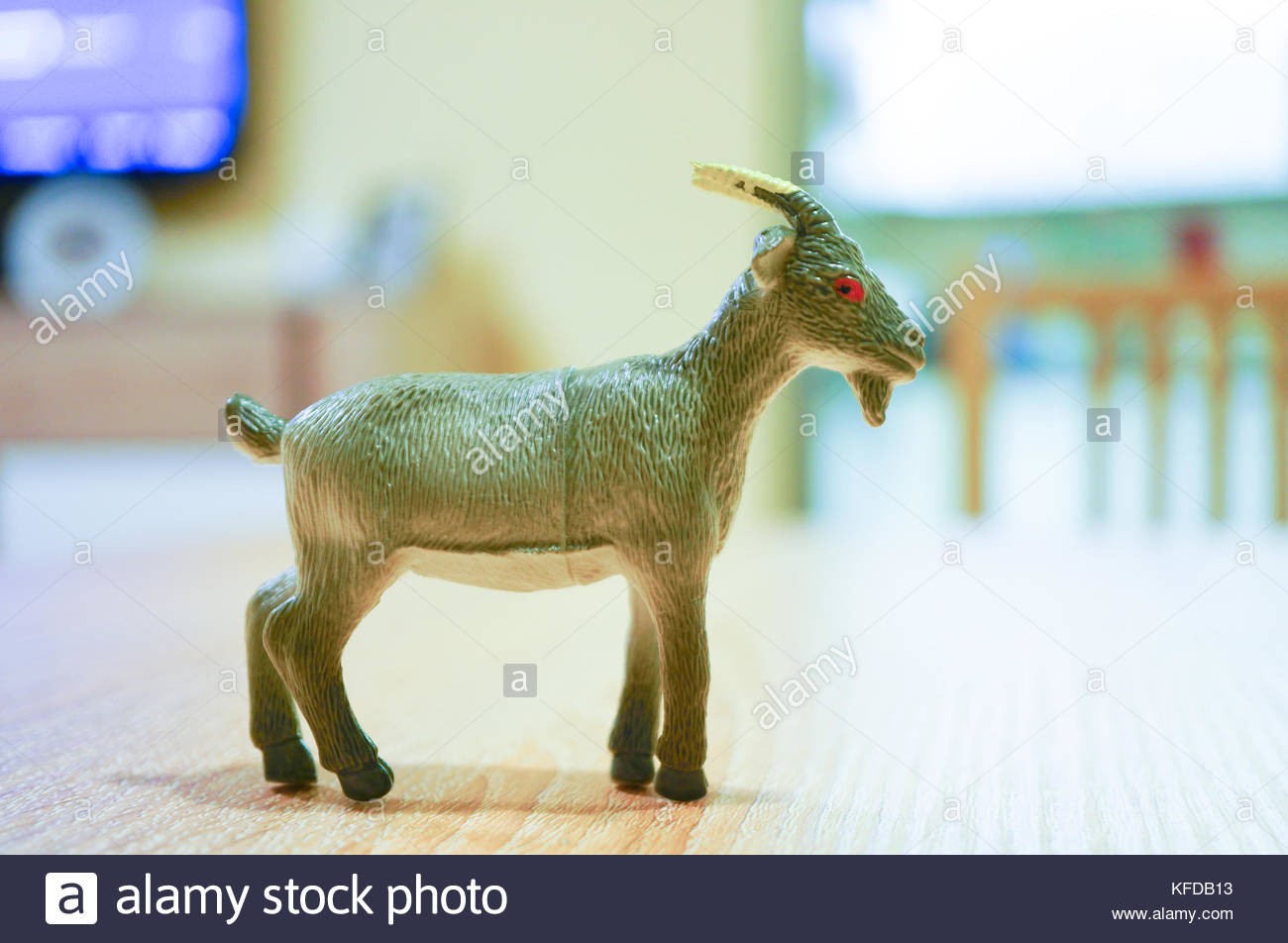 plastic toy goats