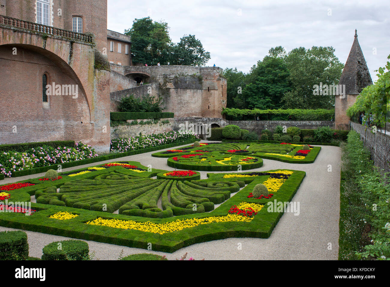 The Palais de la Berbie and its gardens, now the Toulouse-Lautrec ...
