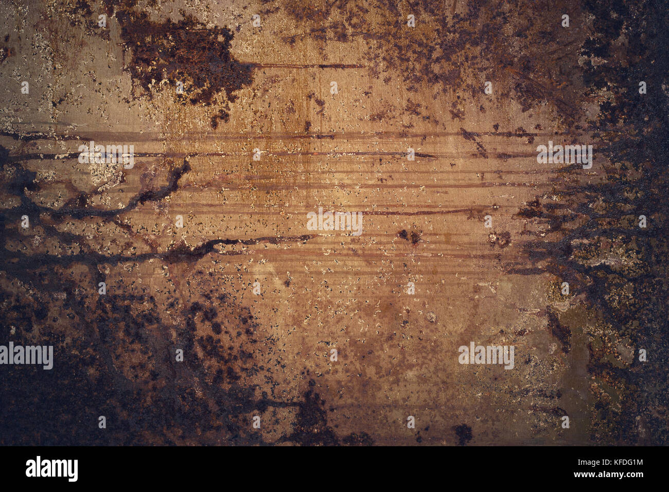 Dark Old rusty grunge metal texture background with copy space Stock ...