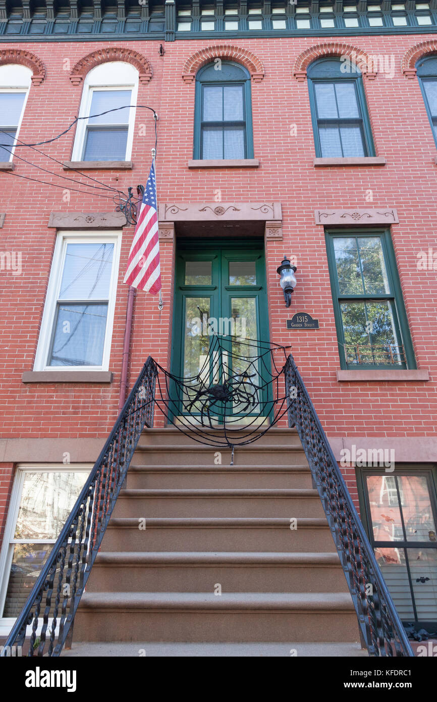 HOBOKEN, NEW JERSEY October 27, 2017 The beautiful brownstones along