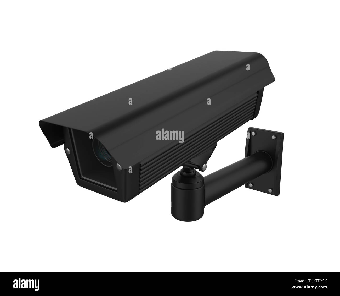 Cctv camera surveilance Cut Out Stock Images & Pictures - Alamy
