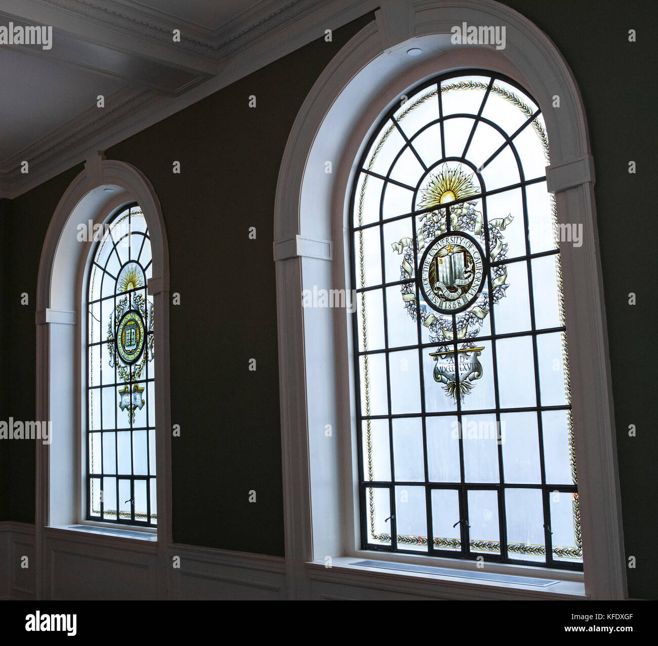 Stained Glass Windows, Gilman Hall, Johns Hopkins University, Baltimore