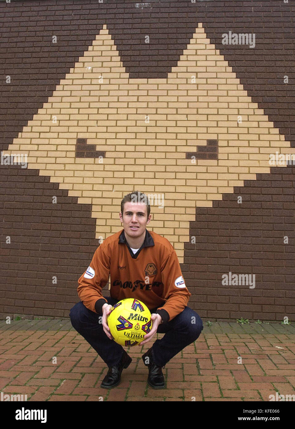 Wolverhampton Wanderers footballer new signing Kenny Miller. Stock Photo