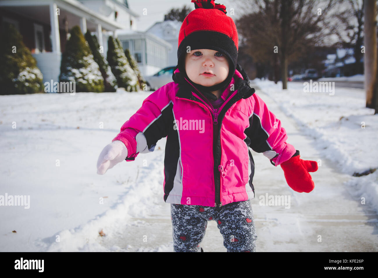 wearing timbs in snow