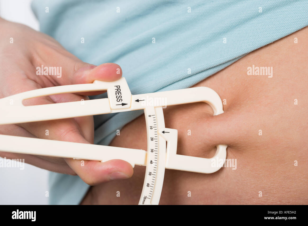 Fat Measure Caliper High Resolution Stock Photography and