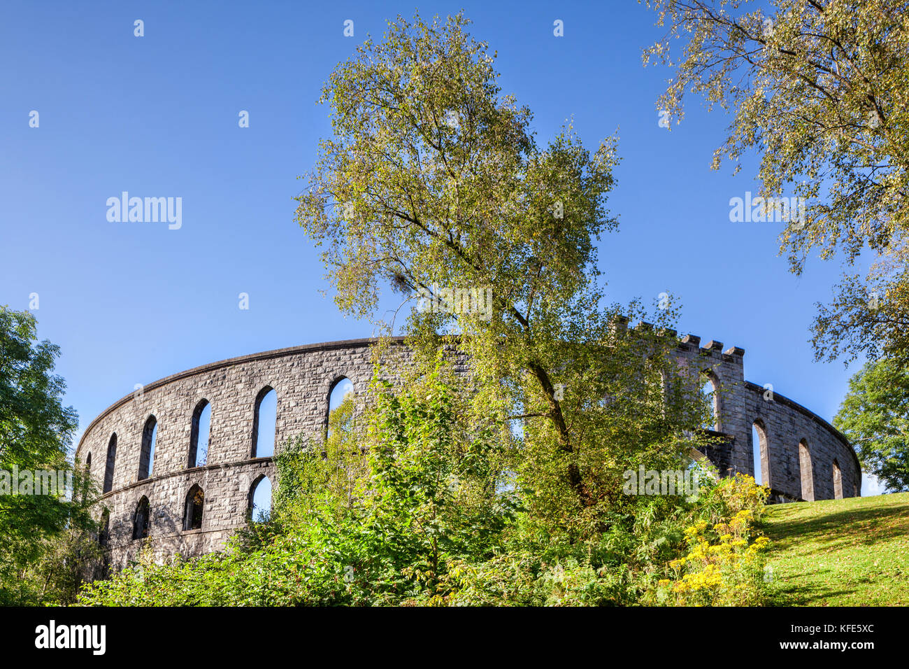 McCaigs Tower, Oban, Argyll and Bute, Scotland, UK. Stock Photo