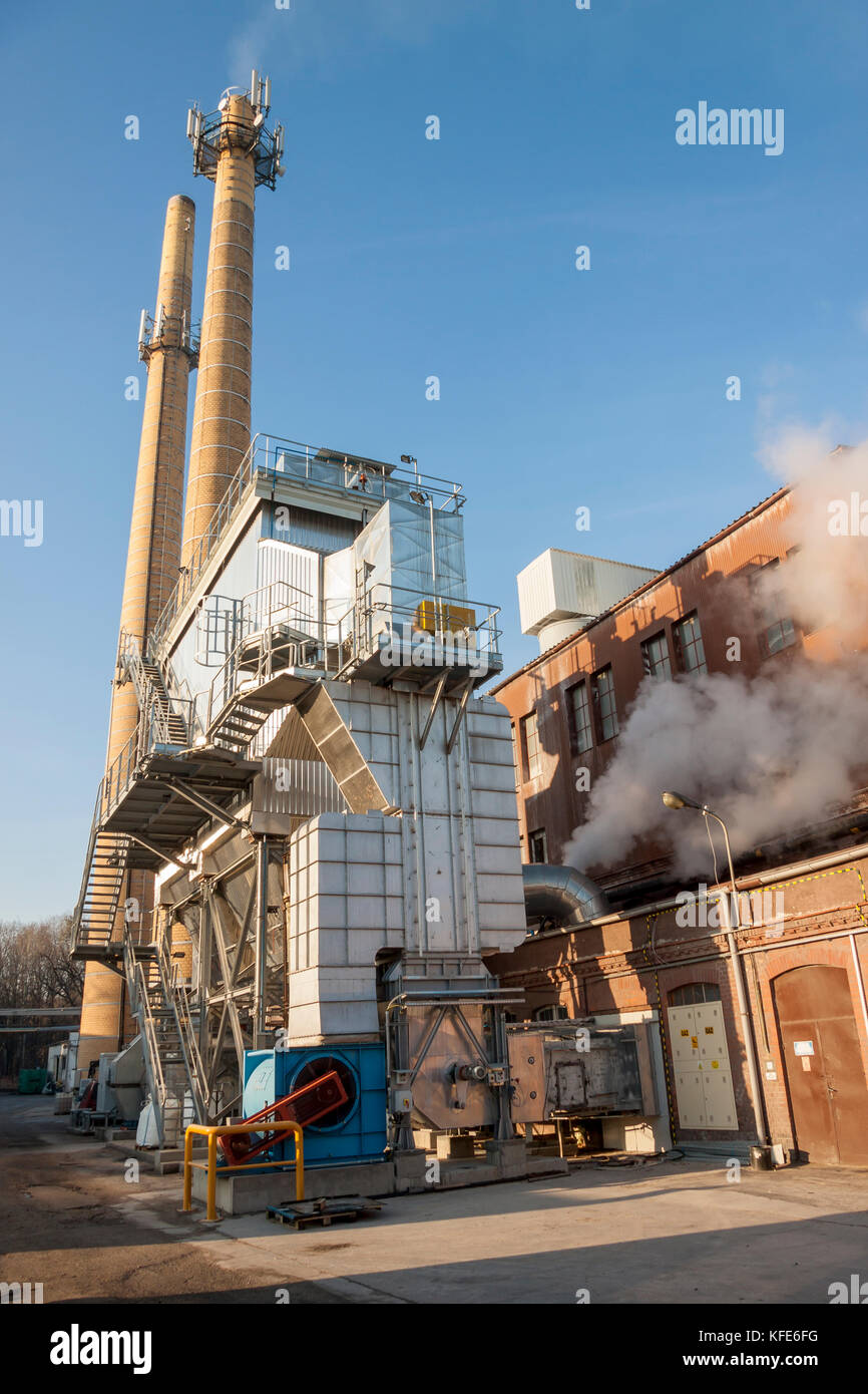 Fumes ventilation system Poland Stock Photo Alamy