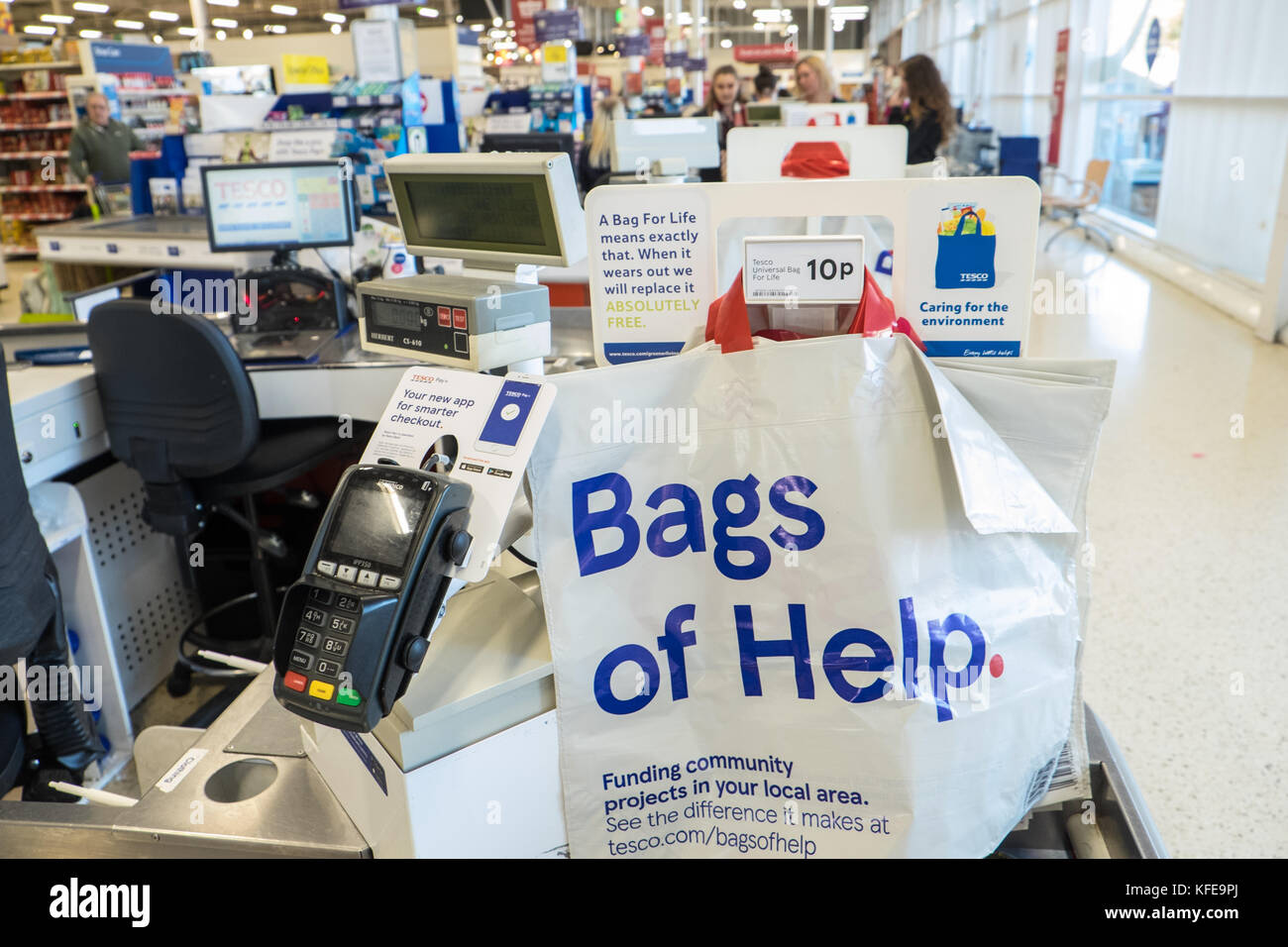 Tesco bag for life hires stock photography and images Alamy