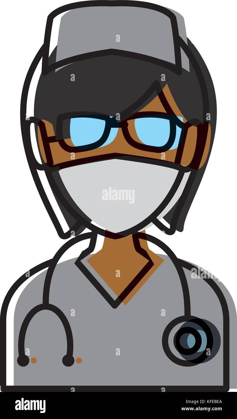 Nurse avatar profile Stock Vector Image & Art - Alamy