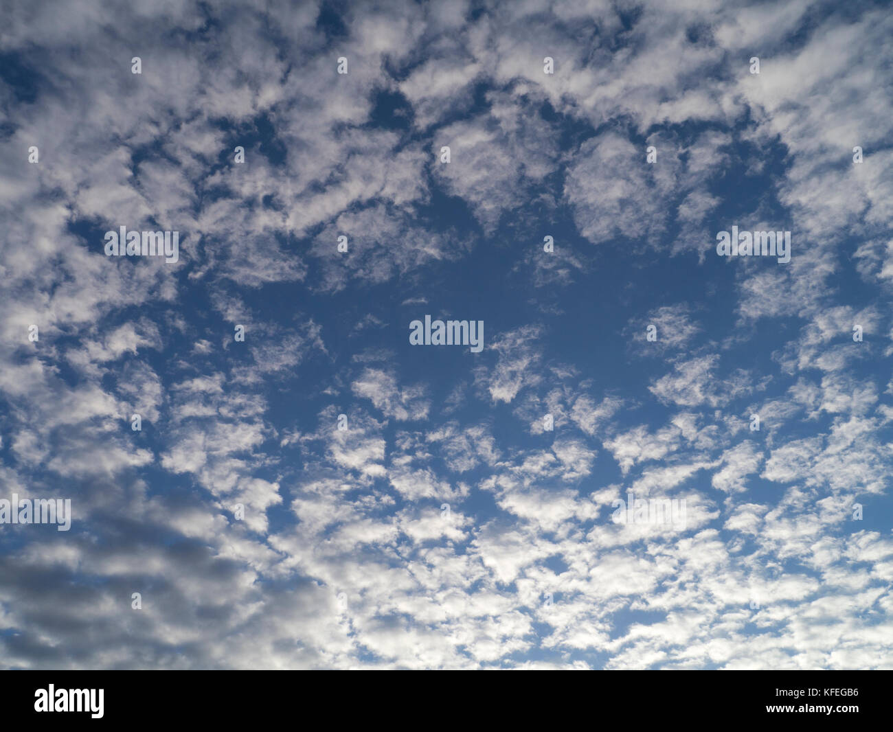 Dappled sky Stock Photo