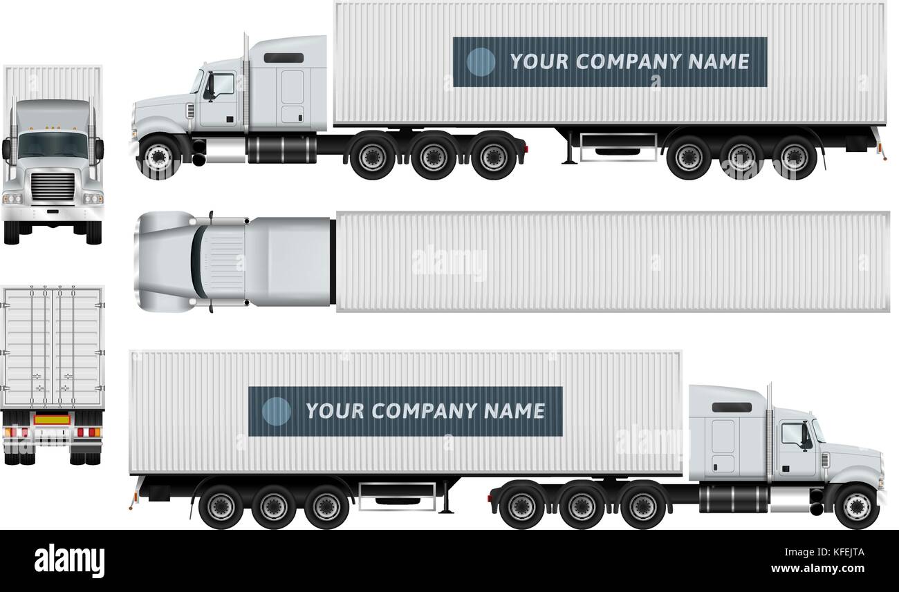 Cargo ship rear view Stock Vector Images - Alamy