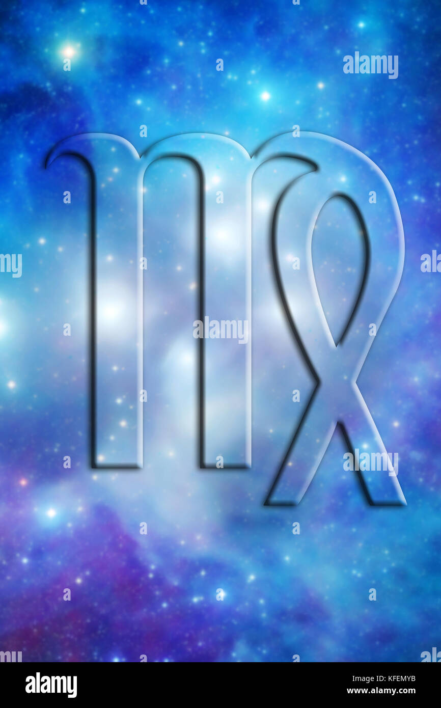 astrology sign of Virgo Stock Photo Alamy
