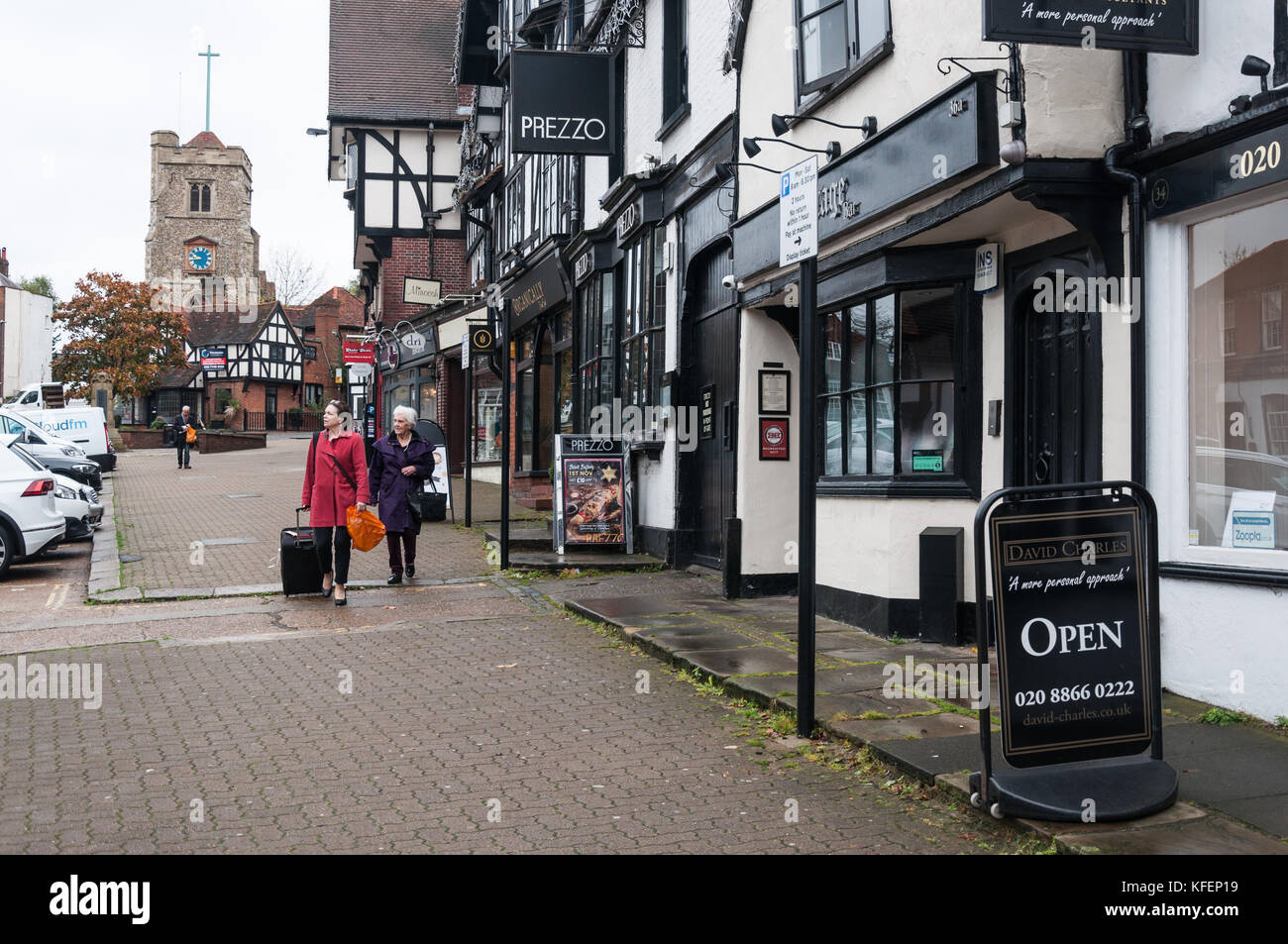 Pinner high street hires stock photography and images Alamy