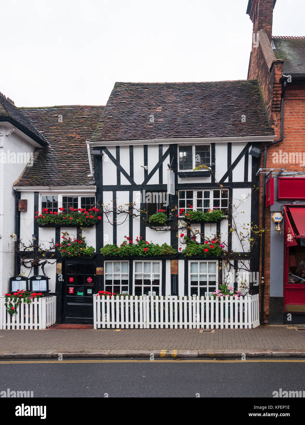 Friends restaurant in High Street, Pinner, Middlesex, England, United