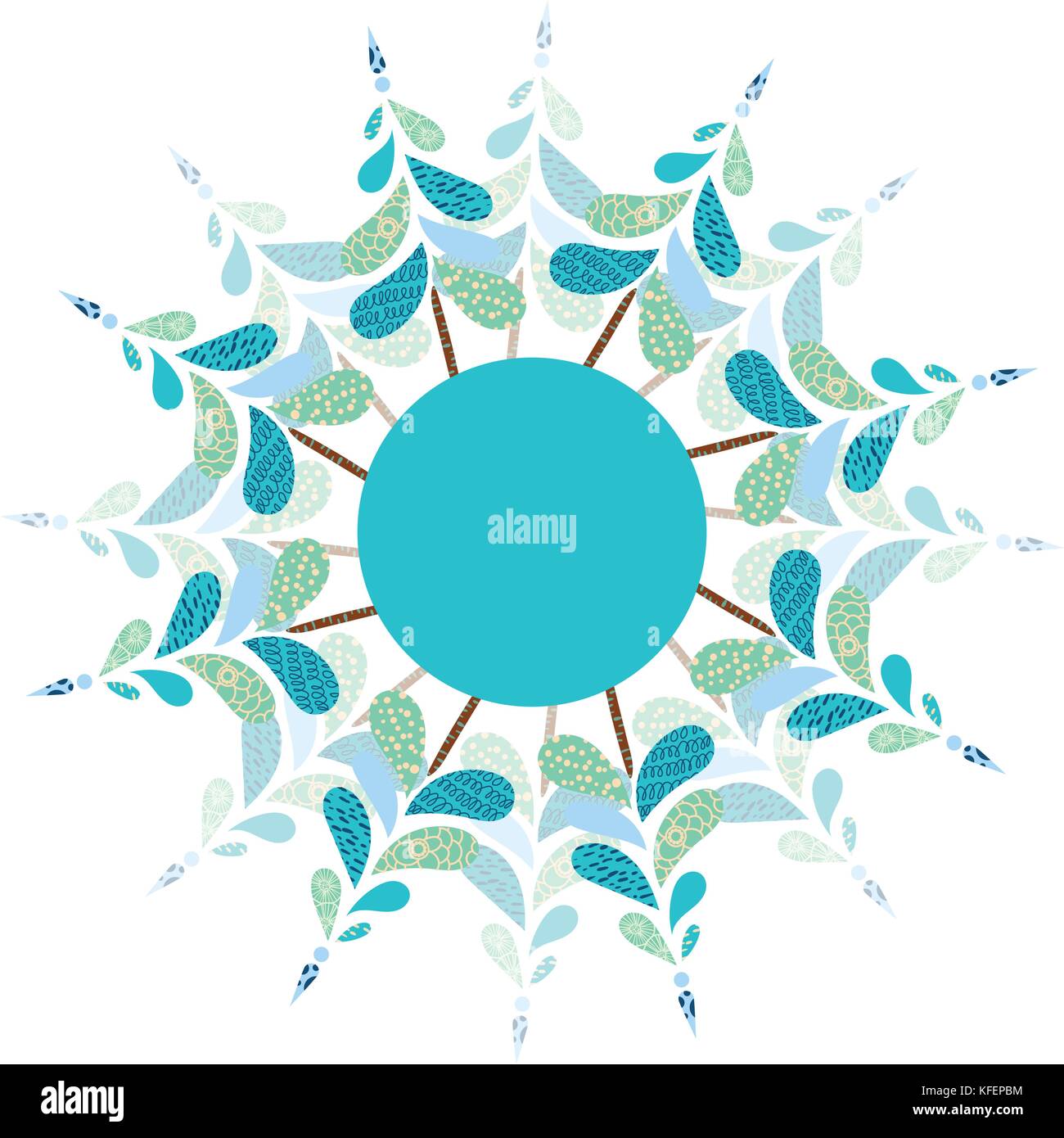 Christmas wreath isolated on white background Stock Vector Image & Art ...