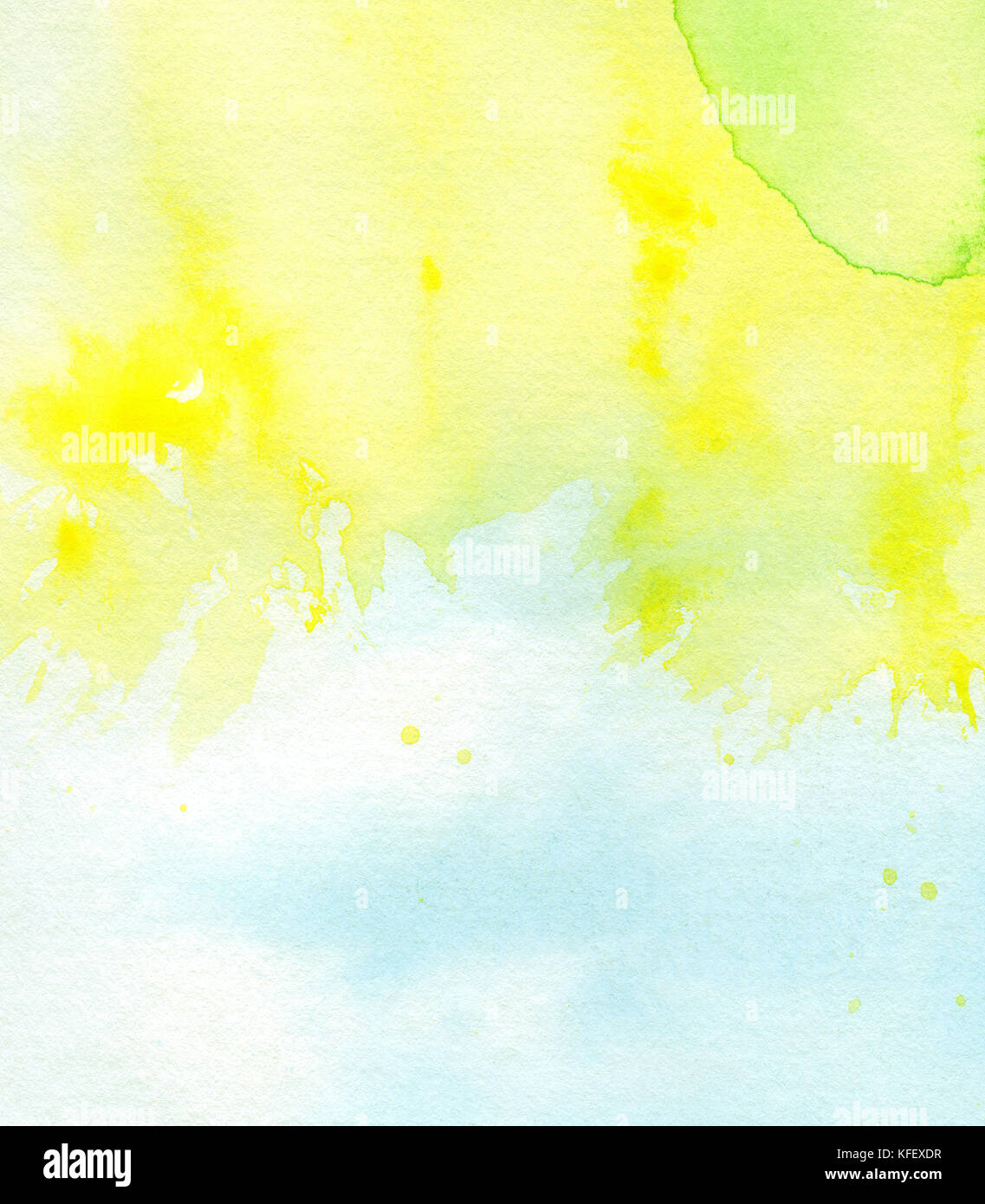 Abstract painted watercolor background on paper texture Stock Photo - Alamy