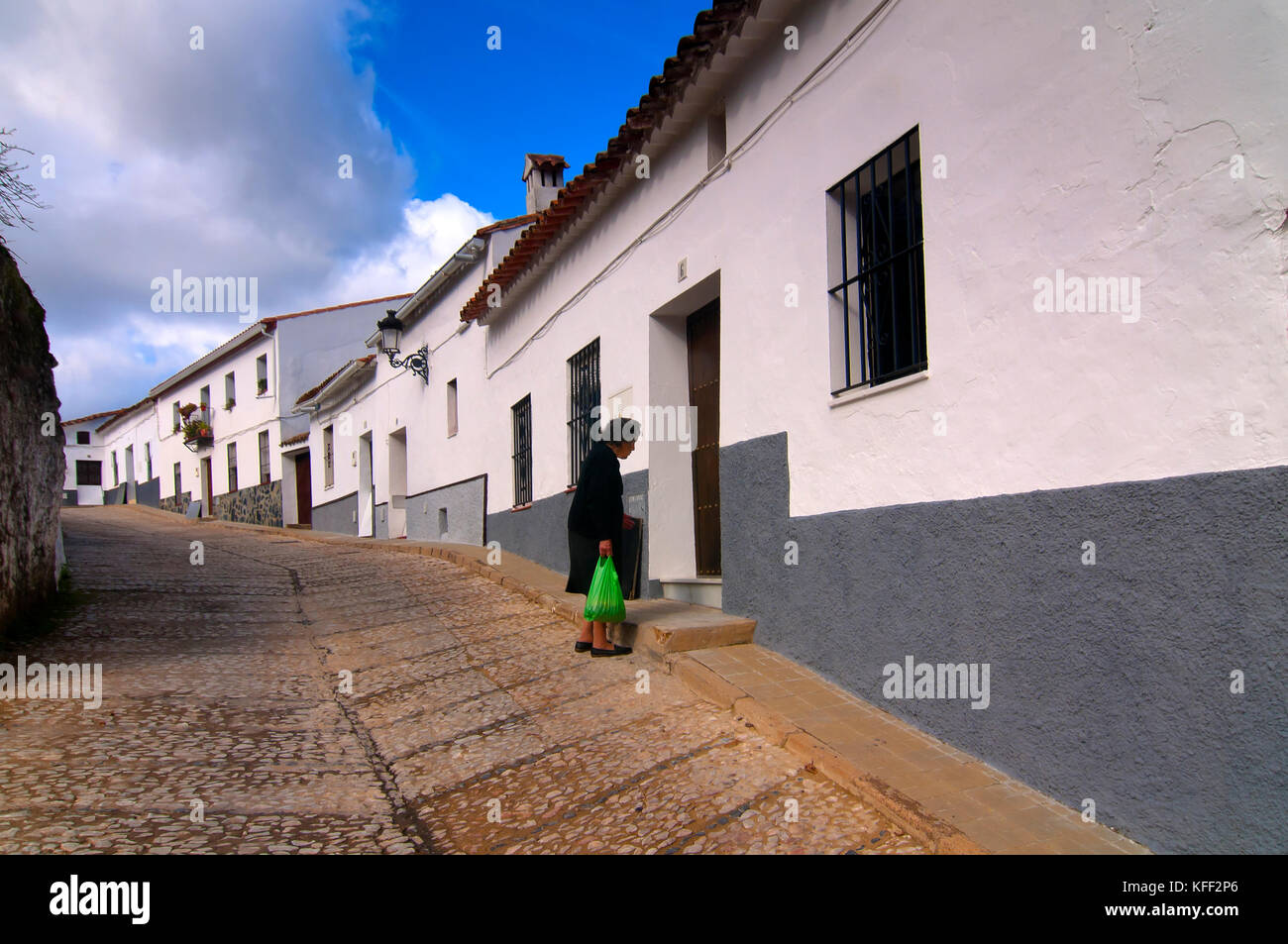 Urban view, Los Marines, Huelva province, Region of Andalusia, Spain, Europe Stock Photo