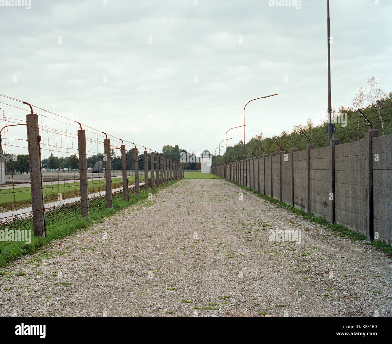 Concentration camp, Dachau, Germany, Stock Photo