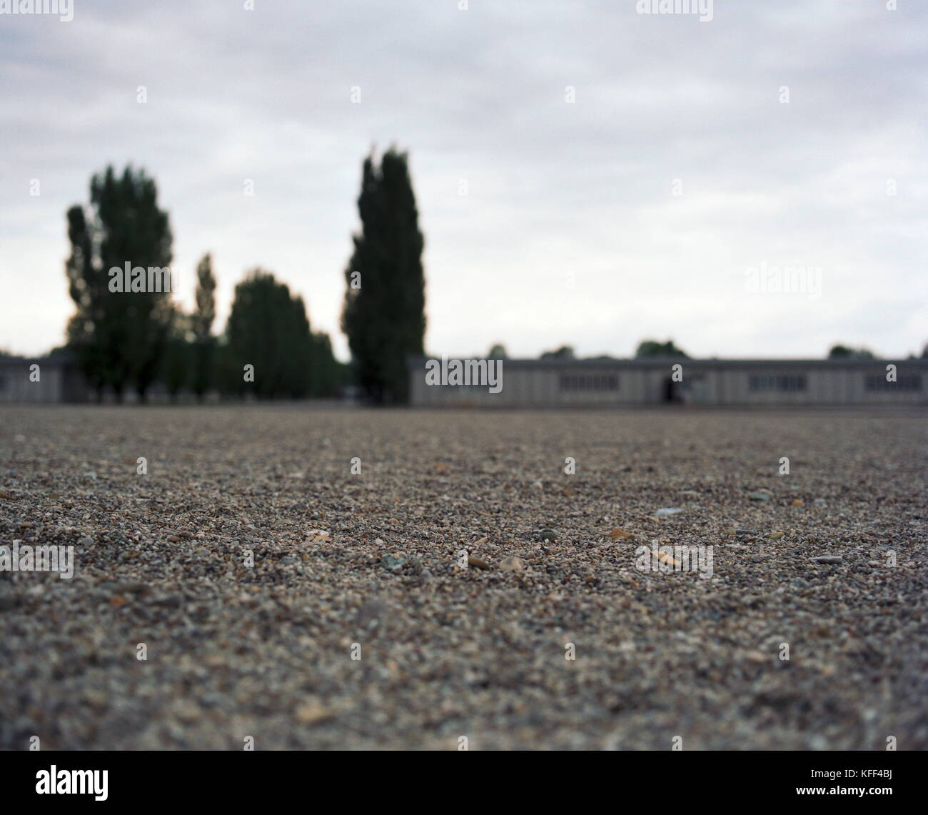 Concentration camp, Dachau, Germany, Stock Photo