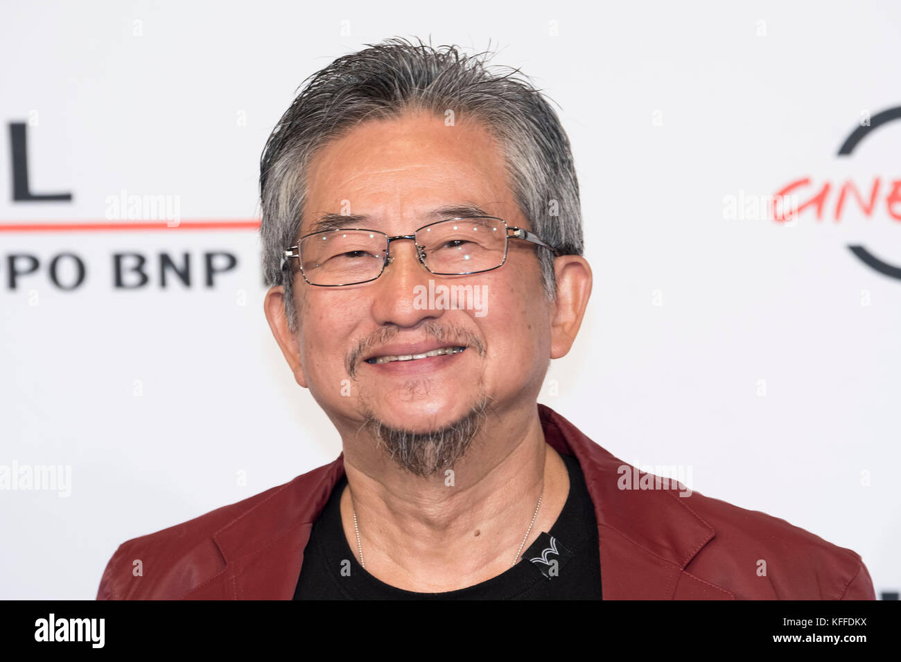 Rome, Italy. 28th Oct, 2017. Rome Film Festival: Go Nagai attending the photocall of Mazinger Z Infinity Credit: Silvia Gerbino/Alamy Live News Stock Photo