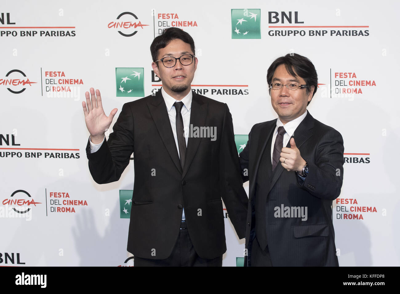 Rome, Italy. 28th Oct, 2017. Rome Film Festival: Go Nagai attending the photocall of Mazinger Z Infinity Credit: Silvia Gerbino/Alamy Live News Stock Photo