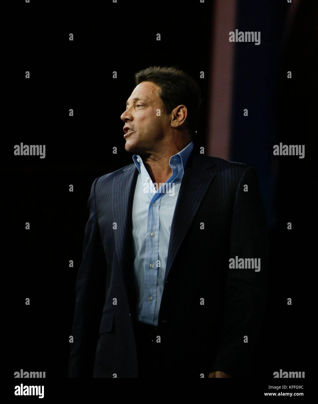 New York, New York; Jordan Belfort Speaks at Madison Square Garden Stock Photo Alamy