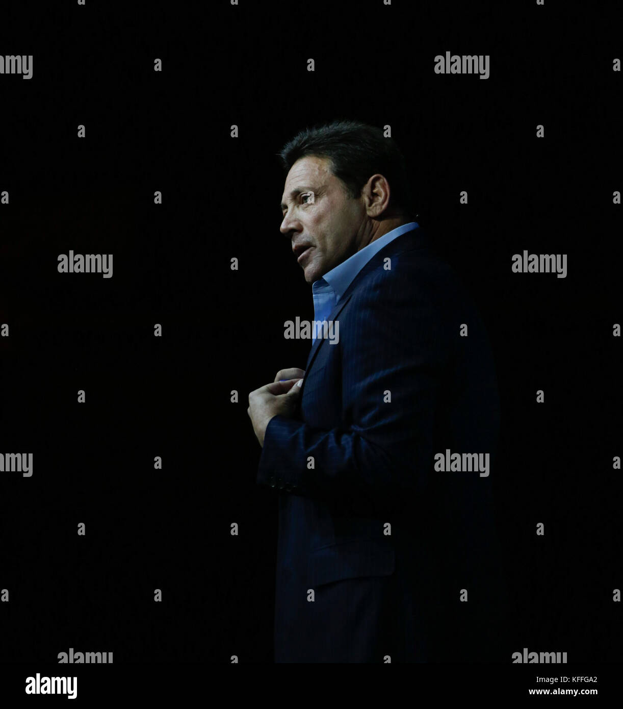 New York, New York; Jordan Belfort Speaks at Madison Square Garden Stock Photo Alamy