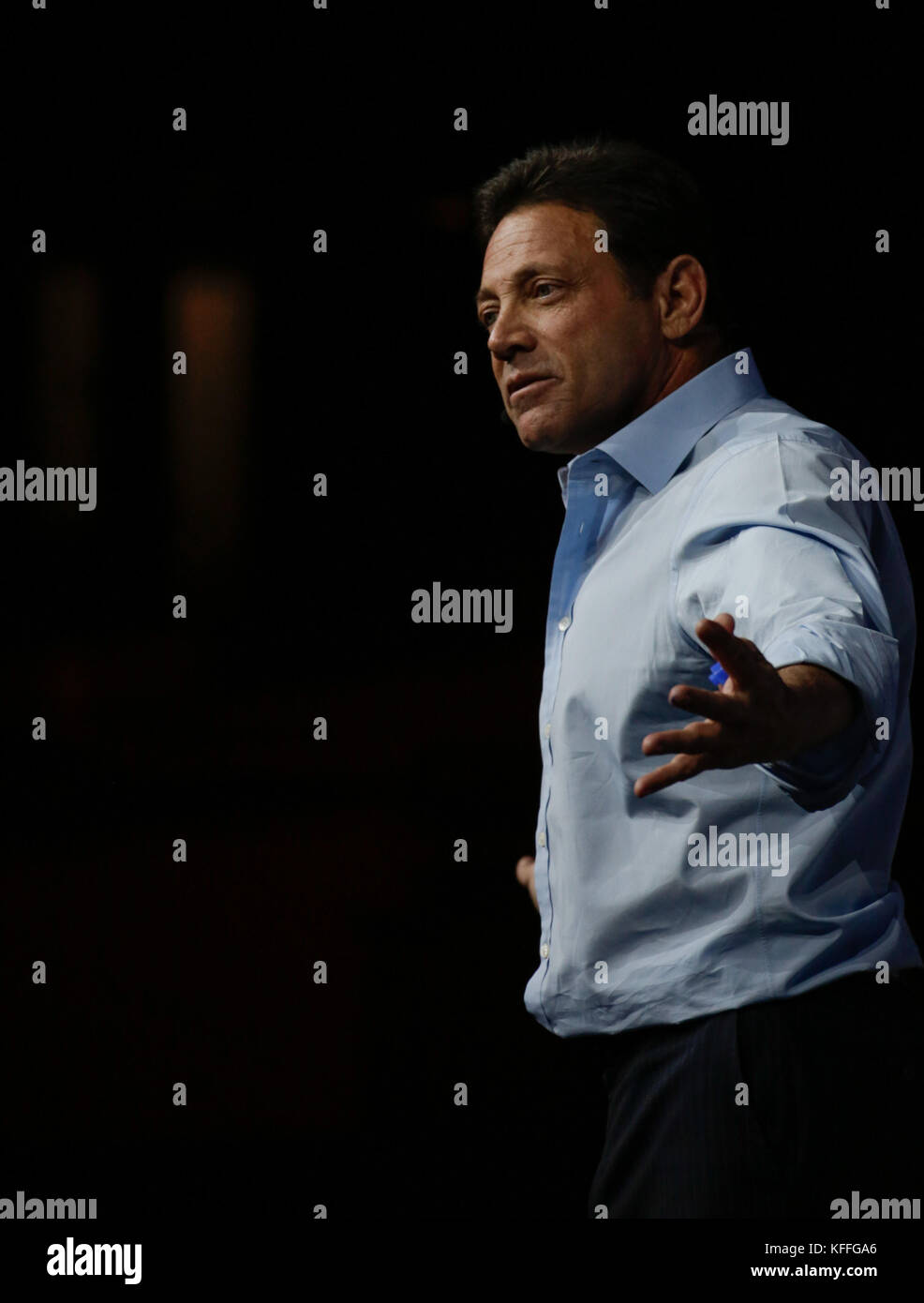 New York, New York; Jordan Belfort Speaks at Madison Square Garden Stock Photo Alamy