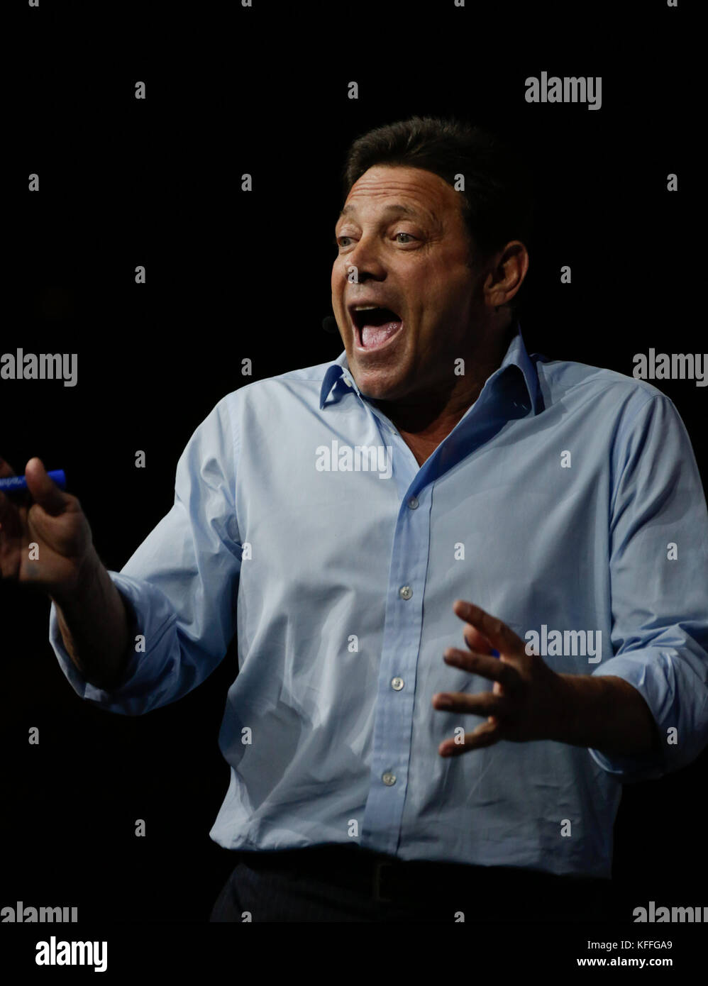 New York, New York; Jordan Belfort Speaks at Madison Square Garden Stock Photo Alamy