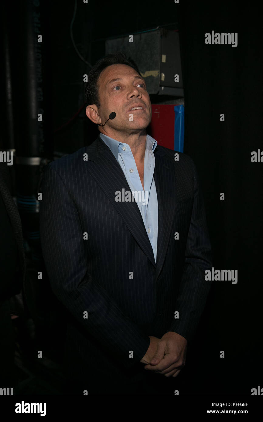 New York, New York; Jordan Belfort Speaks at Madison Square Garden Stock Photo Alamy