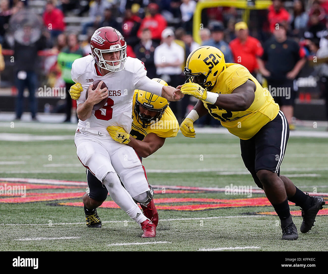 College Park Maryland Usa 28th Oct 2017 Indiana