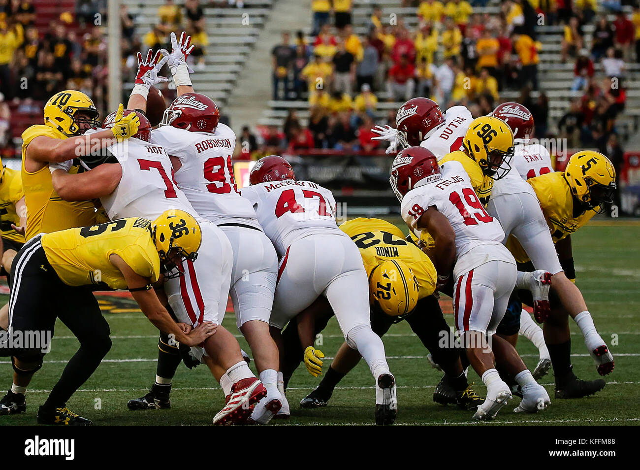 JC Jackson (Maryland CB) vs Indiana - 2017 