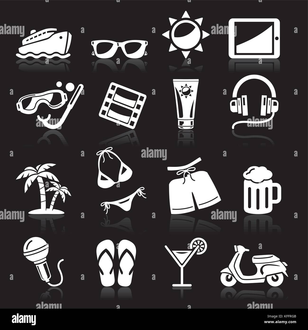 Travel icons set. Vector Illustrations Stock Vector Image & Art - Alamy