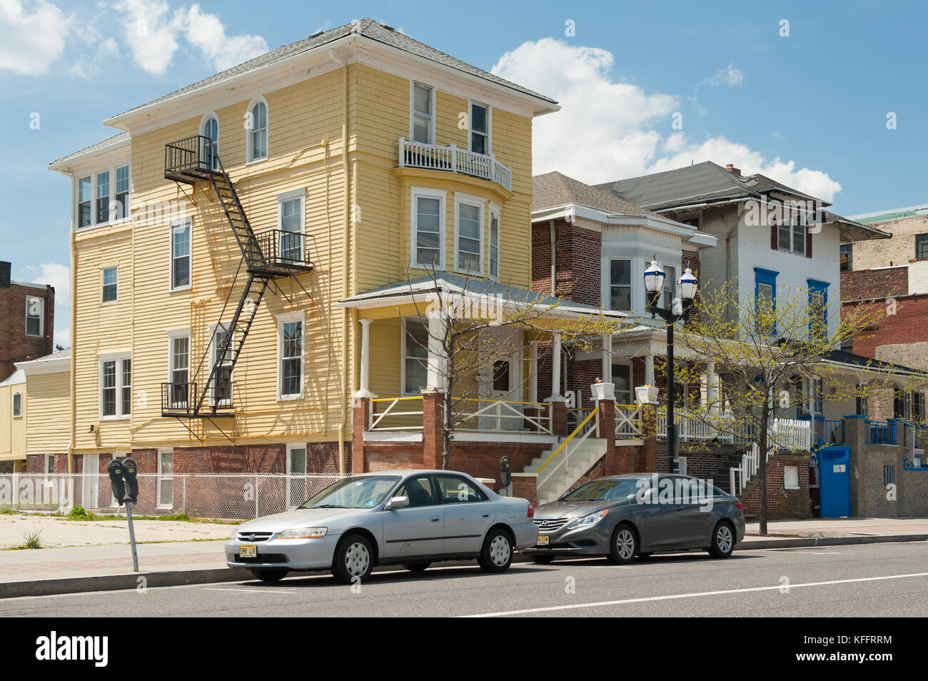 Residential buildings in Atlantic City, New Jersey, USA Stock Photo Alamy
