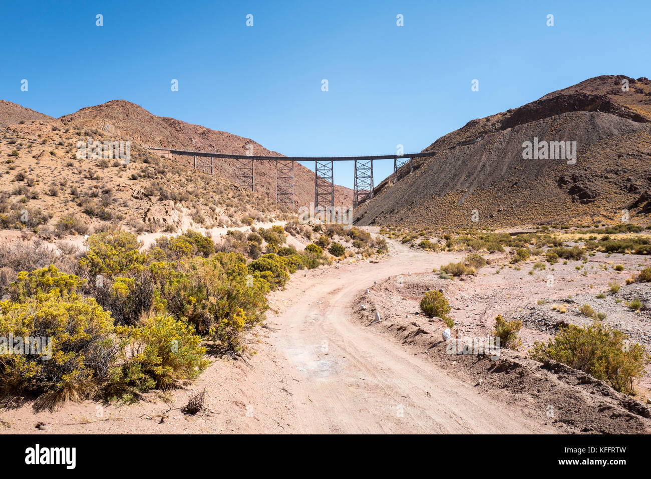 Tren a las nubes, Salta Province, Argentina Stock Photo