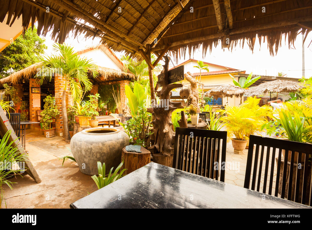 Traditional Cambodian restaurant Sinn Sisamouth Cafe, in Siem Reap