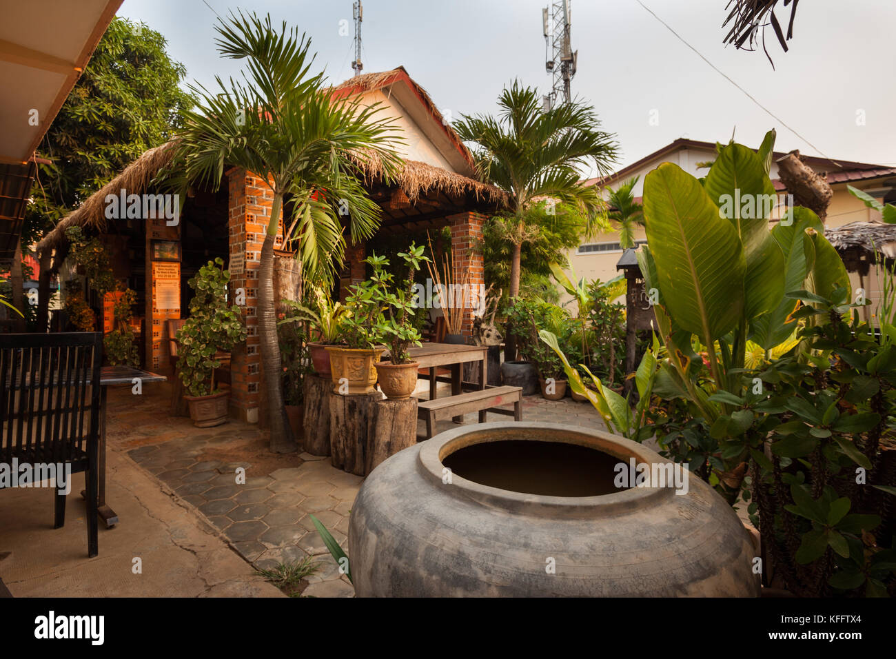 Traditional Cambodian restaurant Sinn Sisamouth Cafe, in Siem Reap