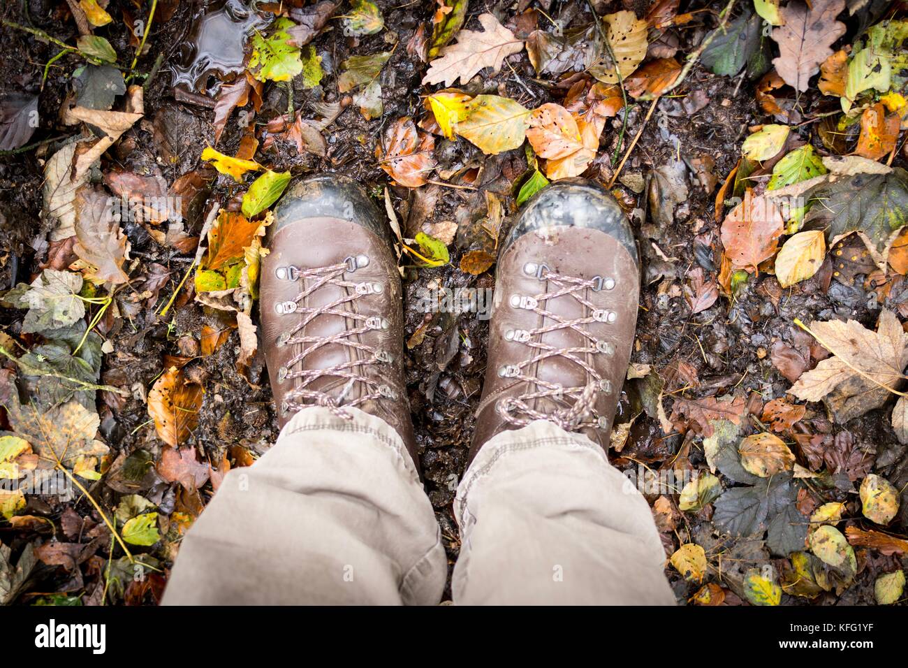 fall walking boots