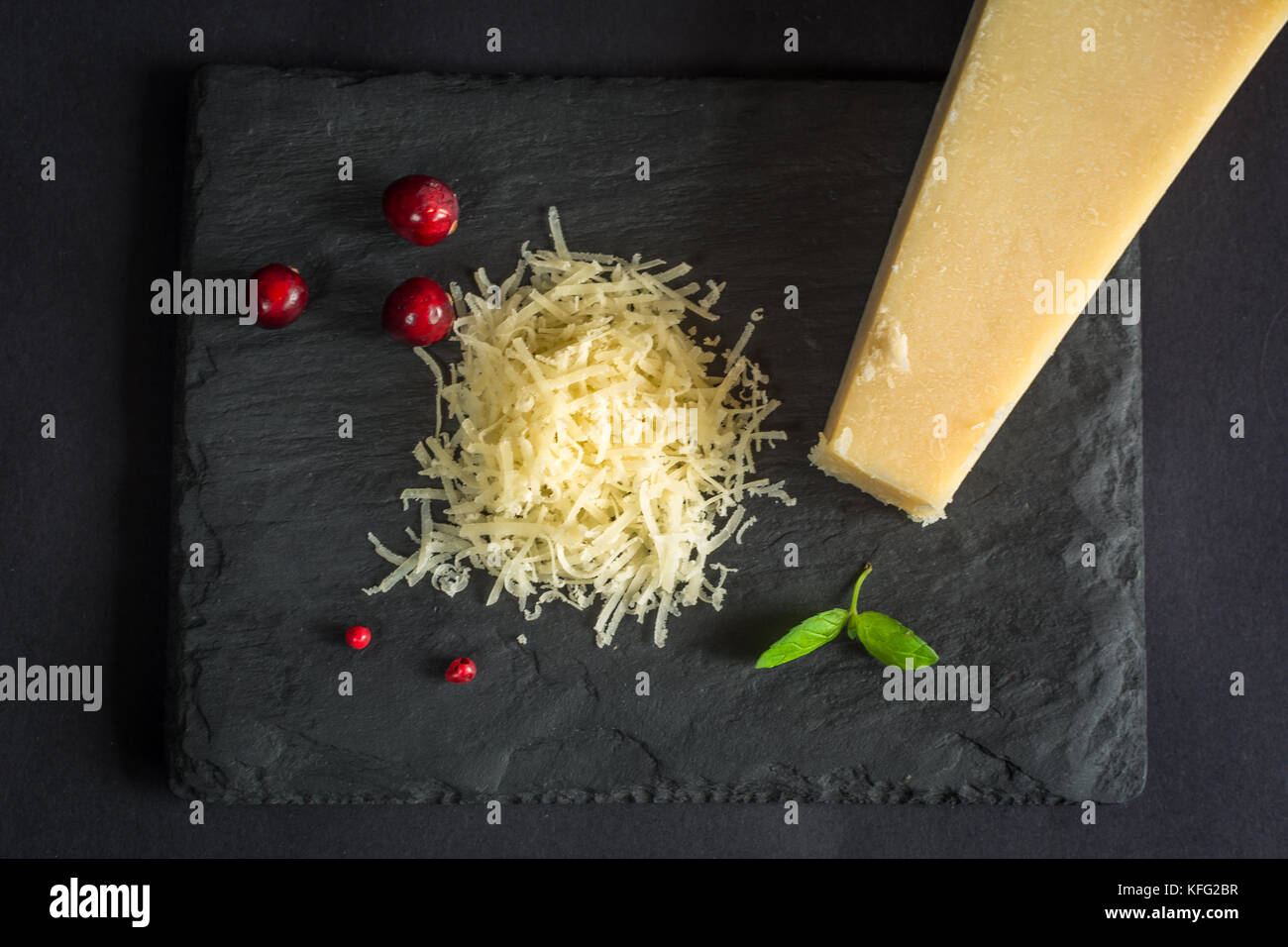 Grated parmesan cheese Stock Photo Alamy