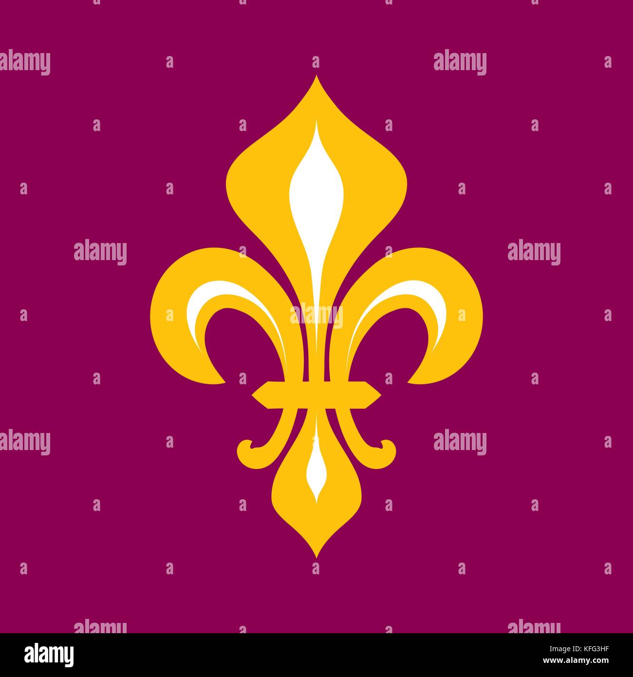 Fleur De Lis or fluer de lys flower lily royal medieval heraldic symbol  tattoo drawing. With individual PNG, jpeg, EPS and SVG files