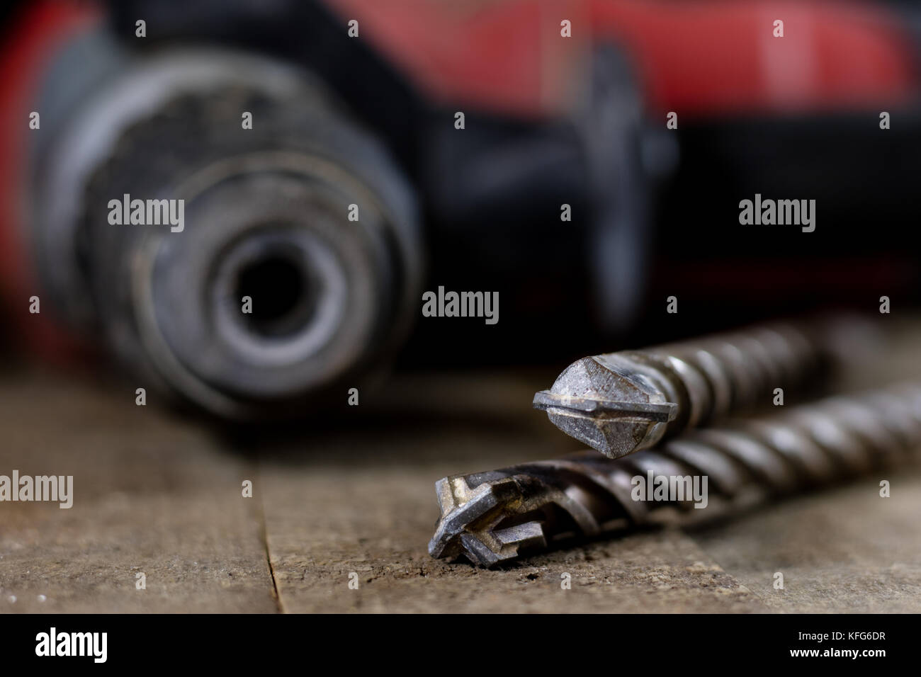 Impact drill, concrete drill Stock Photo Alamy