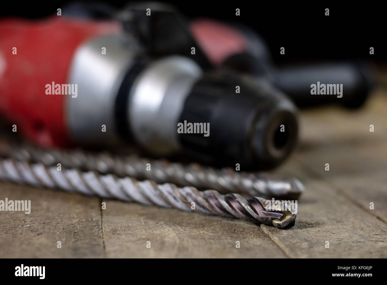 Impact drill, concrete drill Stock Photo Alamy