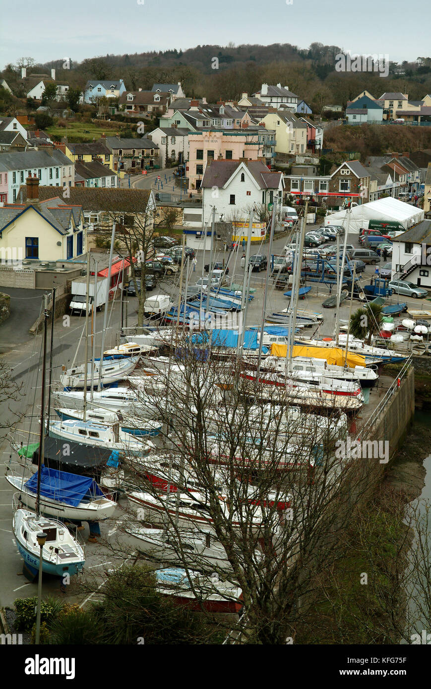 Saundersfoot, West Wales Stock Photo Alamy