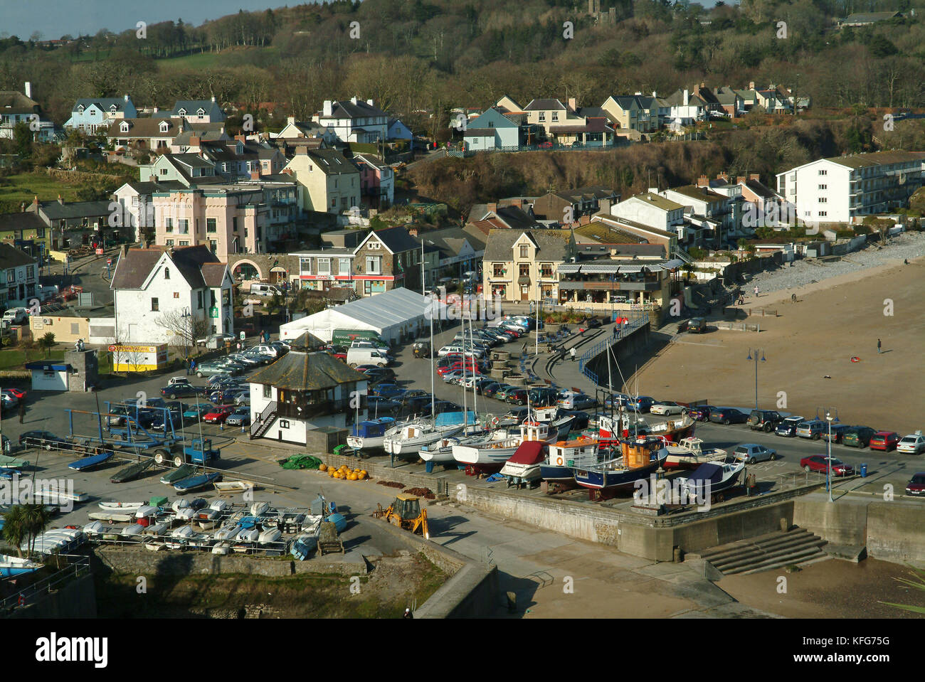 Saundersfoot, West Wales Stock Photo Alamy