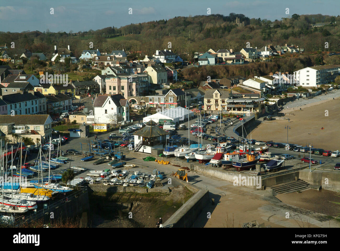 Saundersfoot, West Wales Stock Photo Alamy