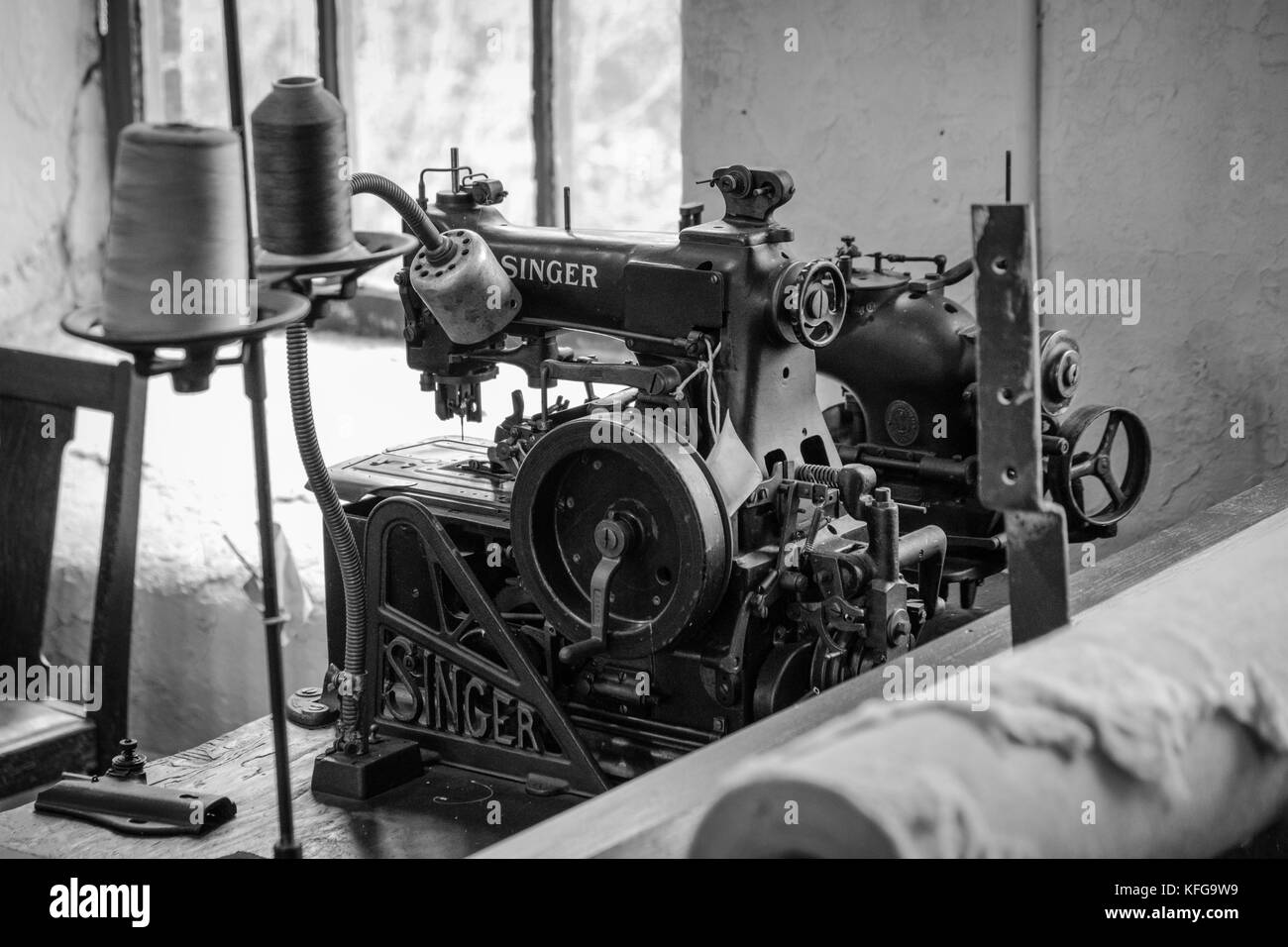 Industrial Revolution Factory Sewing Machine