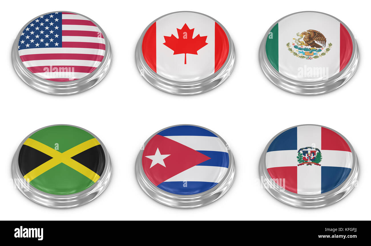 Nation flag icon set , computer generated image. 3d render Stock Photo ...