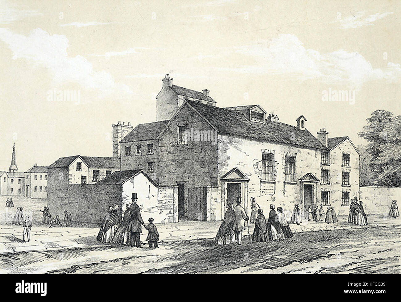The First Methodist chapel called 'The Foundry' Stock Photo
