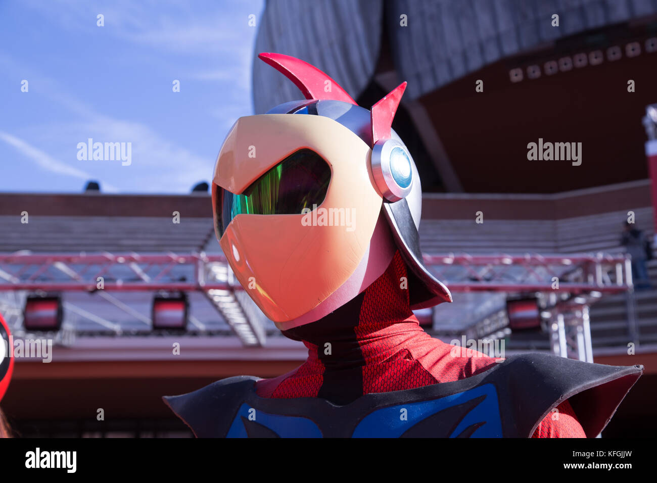 Rome, Italy. 28th Oct, 2017. Red Carpet dedicated to manga Mazinger Z during the third day of the Rome Film Fest Credit: Matteo Nardone/Pacific Press/Alamy Live News Stock Photo