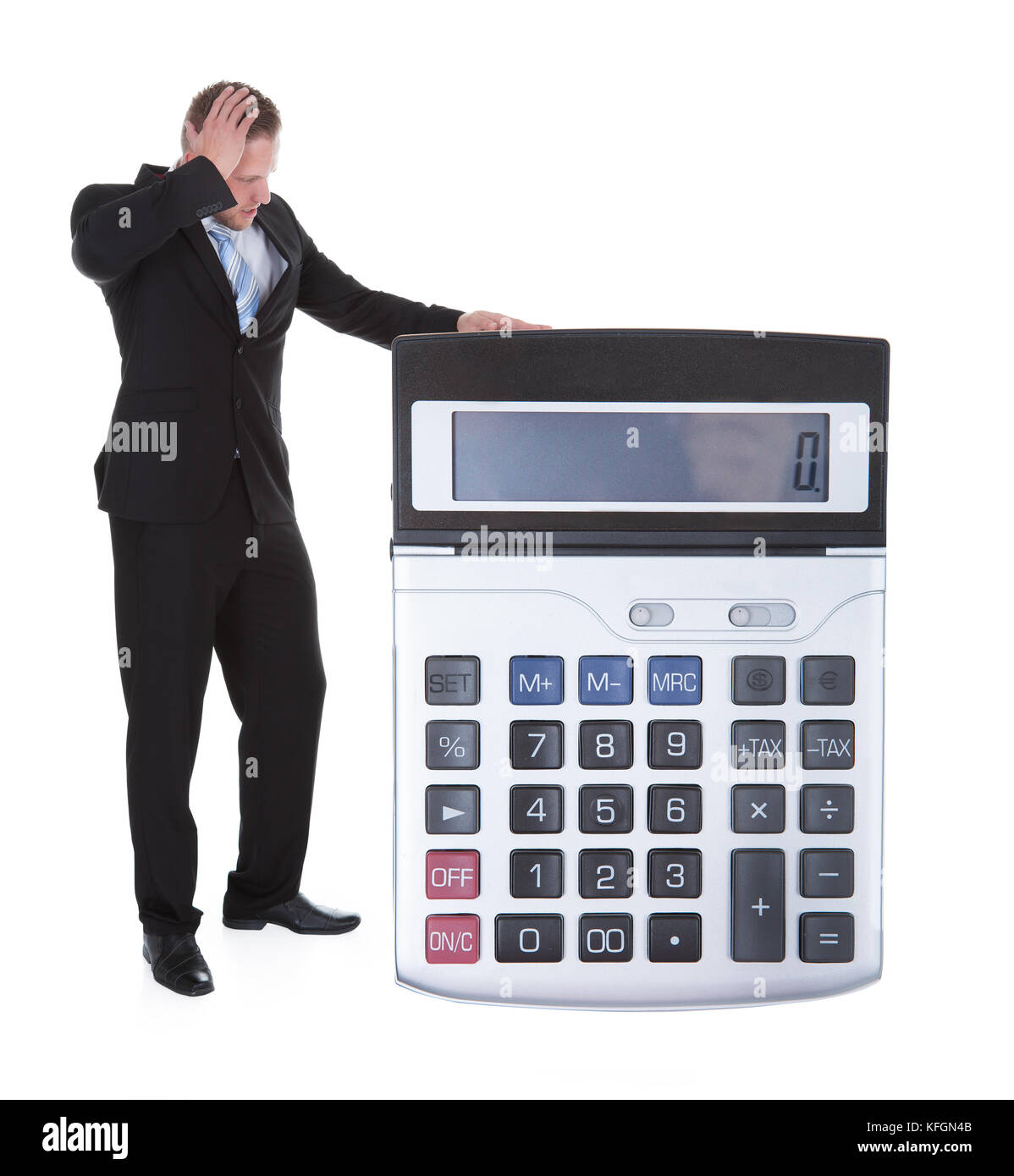Large calculator Cut Out Stock Images & Pictures - Alamy